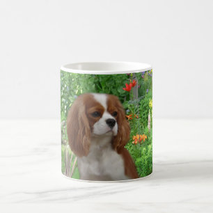 Café Taza arrogante del perro de aguas de rey Charles