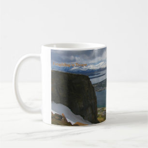 Café Taza ártica del acantilado de las alas flexibles