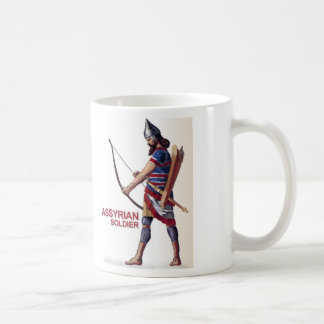 Café Taza asiria de los soldados
