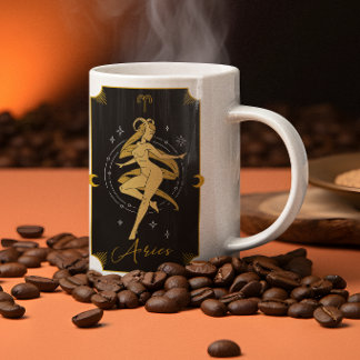 Café Taza Astrológica de Aries Saucy Signs