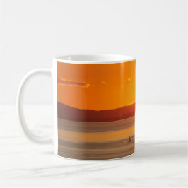 Café Taza Atardecer de la bahía de Conception