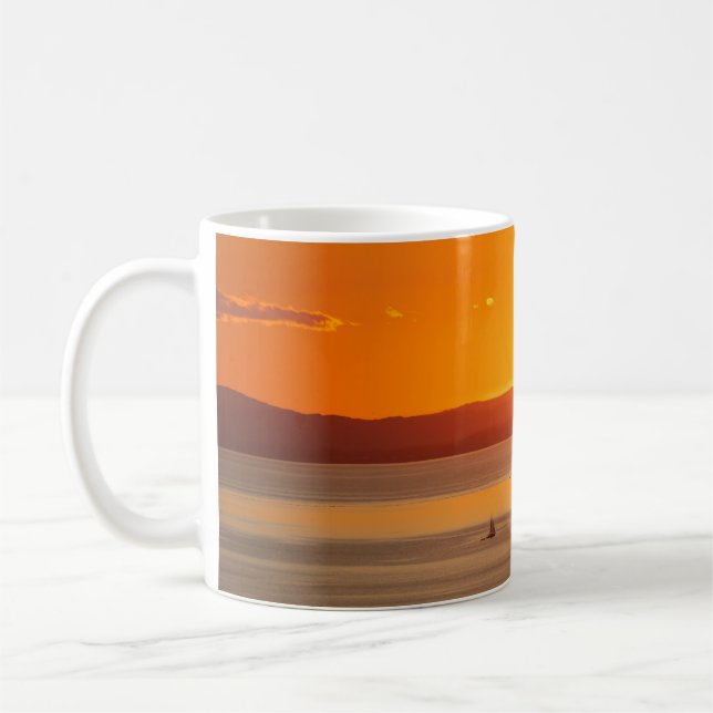 Café Taza Atardecer de la bahía de Conception (Izquierda)