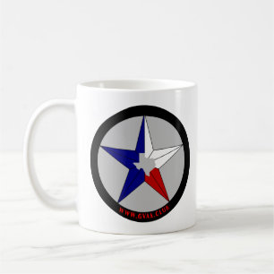 Café Taza atlética del logotipo de la asociación de