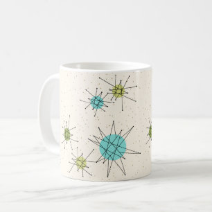 Café Taza atómica icónica de Starbursts