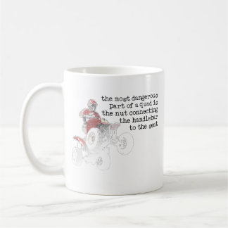 Café Taza ATV todoterreno Quad de nuez peligrosa