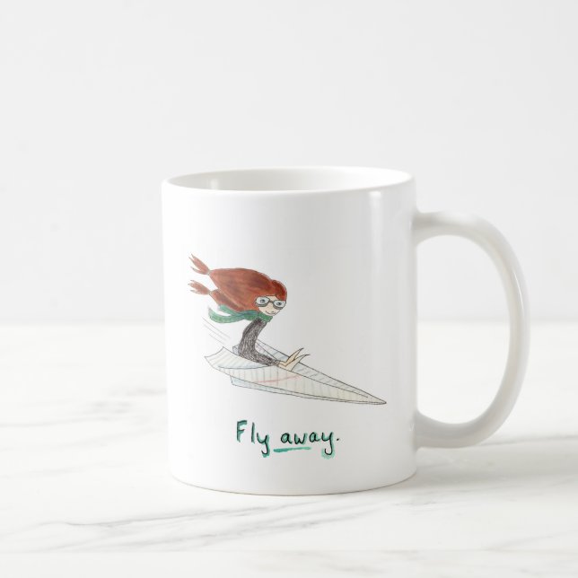 Café Taza ausente de la mosca (Derecha)