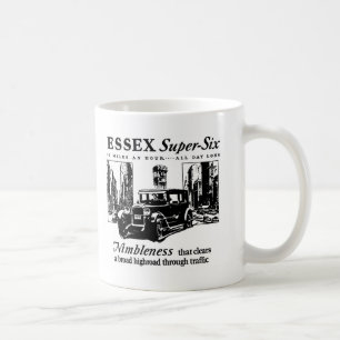 Café Taza auto Estupenda-Seis 1927 del anuncio de Essex