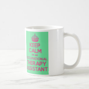 Café Taza auxiliar COTA de la terapia profesional