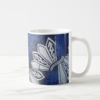Café Taza azul de Ankara de la mariposa
