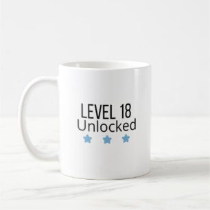 Café Taza azul de cumpleaños desbloqueado nivel 18