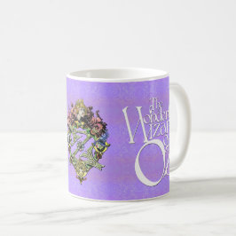 Café Taza azul de la cresta real del clásico mago de Oz