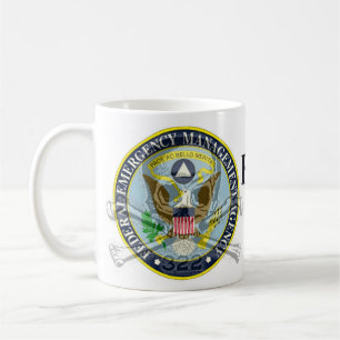 Café Taza azul de la lista del campo del FEMA