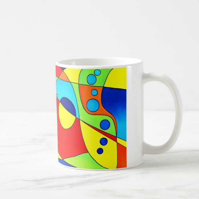 Café Taza azul de la papada (Derecha)