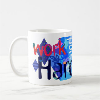 Café Taza azul de "Work&Be"