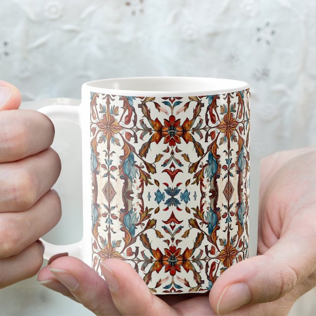 Café Taza azul y de otoño fabulosa (Subido por el creador)