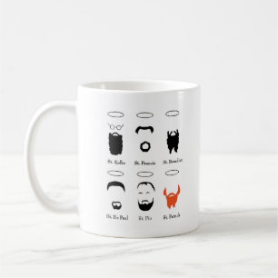 Café Taza barbuda de los santos
