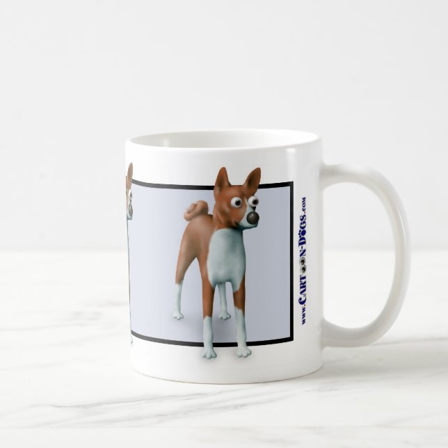 Café Taza BAS1 de Basenji (Derecha)
