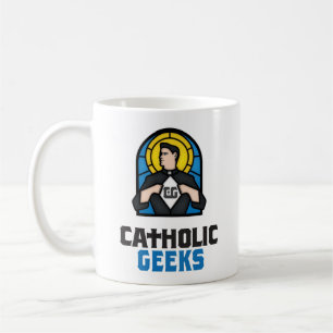 Café Taza básica de los frikis católicos