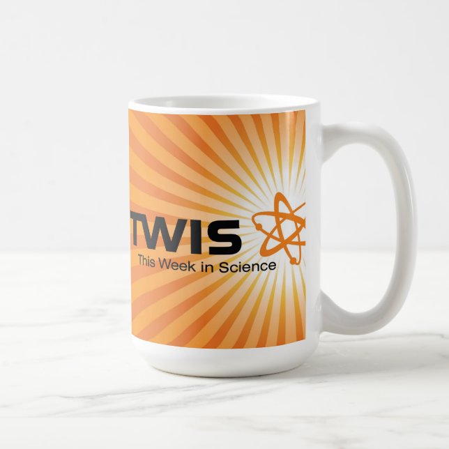 Café Taza básica del logotipo de TWIS (Derecha)
