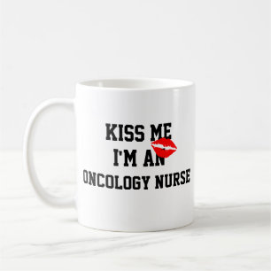 Café Taza Bésame Soy Enfermera de Oncología