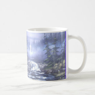 Café Taza bilateral de las caídas altas