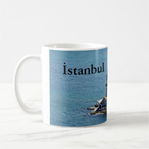 Café taza blanca clásica de 11 onzas: Estambul - la