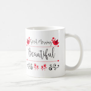 Café Taza blanca clásica hermosa de 11 onzas de la