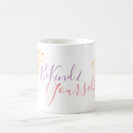 Café Taza blanca de "BeKind2Yourself"