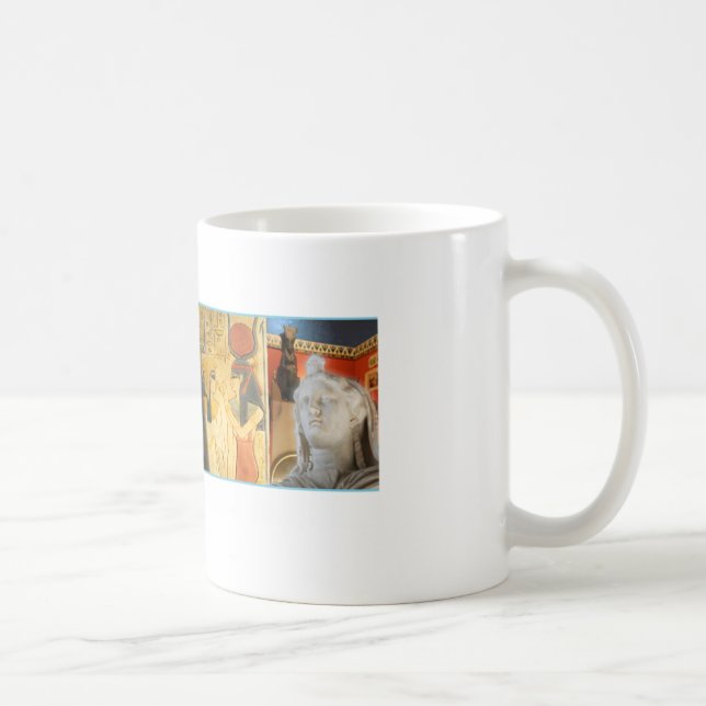 Café Taza blanca de Isiopolis (11 onzas) (Derecha)