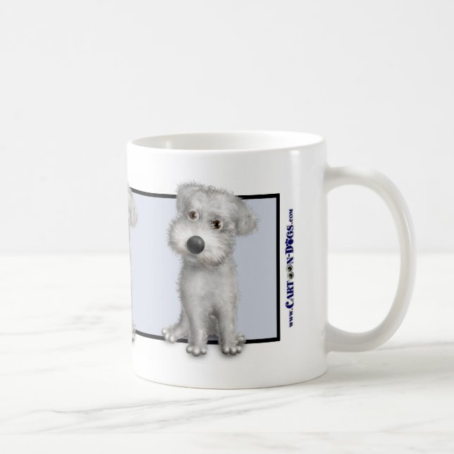Café Taza (blanca) de Schnoodle (Derecha)