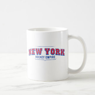Café Taza Blanca del Imperio de Hockey de Nueva York
