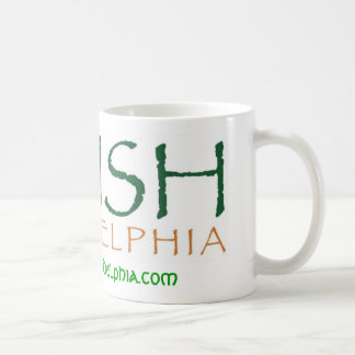 Café Taza blanca llana de Philadelphia del irlandés