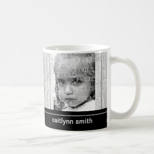 Café Taza blanqueada obra clásica de los tablones