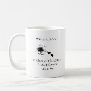 Café Taza Bloqueo de Escritor NANOWRIMO