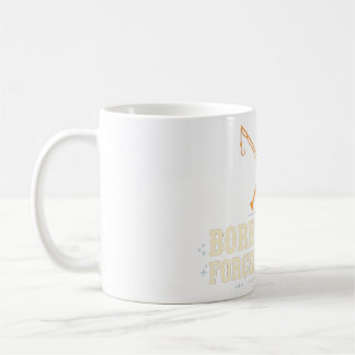 Café Taza Born to Fish Forced to Work | Camiseta de mon