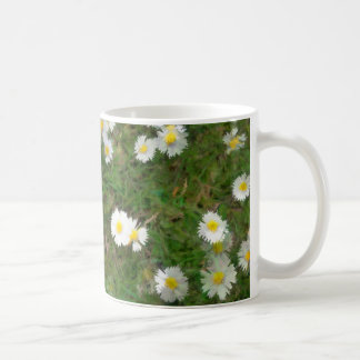 Café Taza borrosa de la margarita