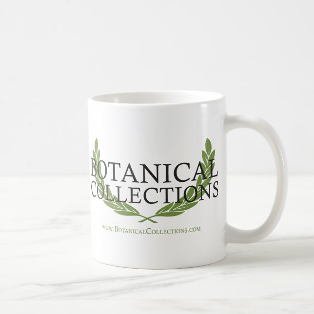 Café Taza botánica de las colecciones (Derecha)