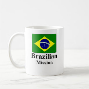 Café Taza brasileña de la misión