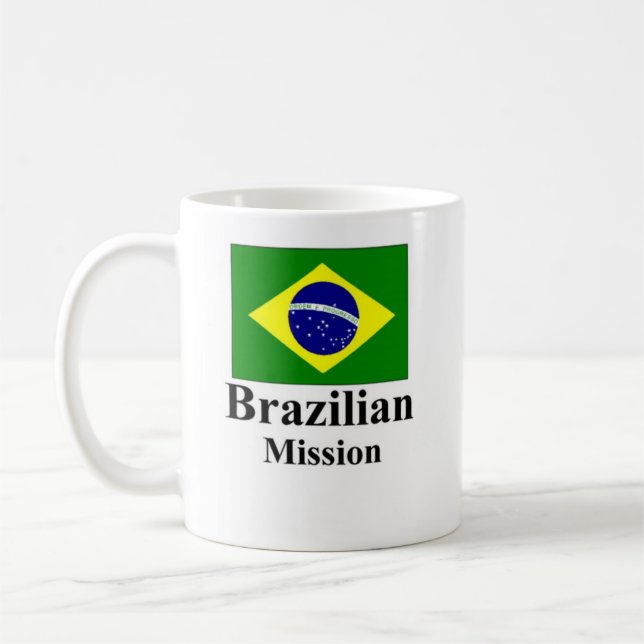Café Taza brasileña de la misión (Izquierda)
