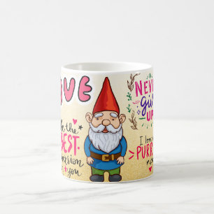 Café Taza brillante con destellos de GNOME, para amante