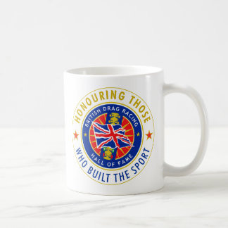 Café Taza británica oficial del salón de la fama de las