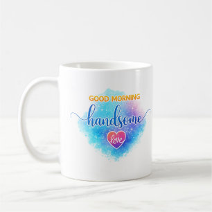 Café Taza Buen Día Guapo Regalo de Aniversario para él