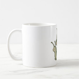 Café Taza Cabaña de Caracol Linterna Hongo