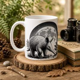 Café Taza caprichosa de Aardvark para amantes de los an