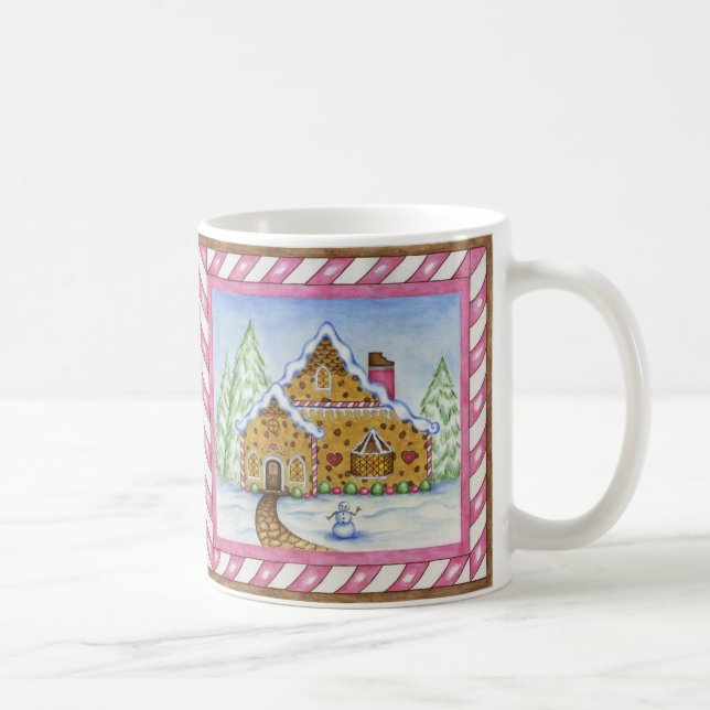 Café Taza Casa de Pan de Jengibre (Derecha)