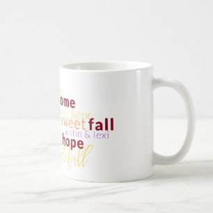 Café Taza casera dulce de la serie