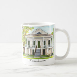 Café Taza casera histórica de Luisiana