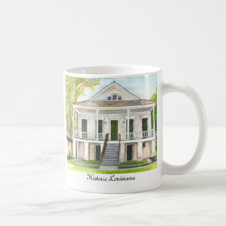 Café Taza casera histórica de Luisiana