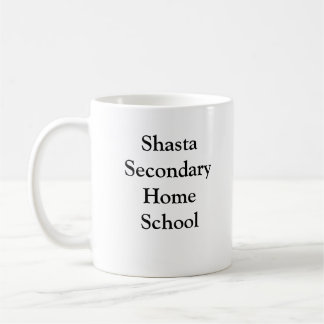 Café Taza casera secundaria de la escuela de Shasta