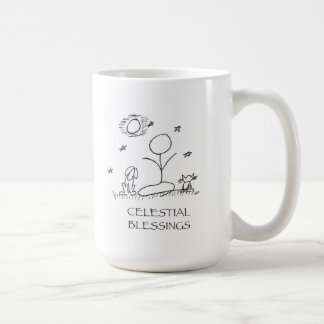 CAFÉ TAZA CELESTIAL DE LAS BENDICIONES DE GURU DEL